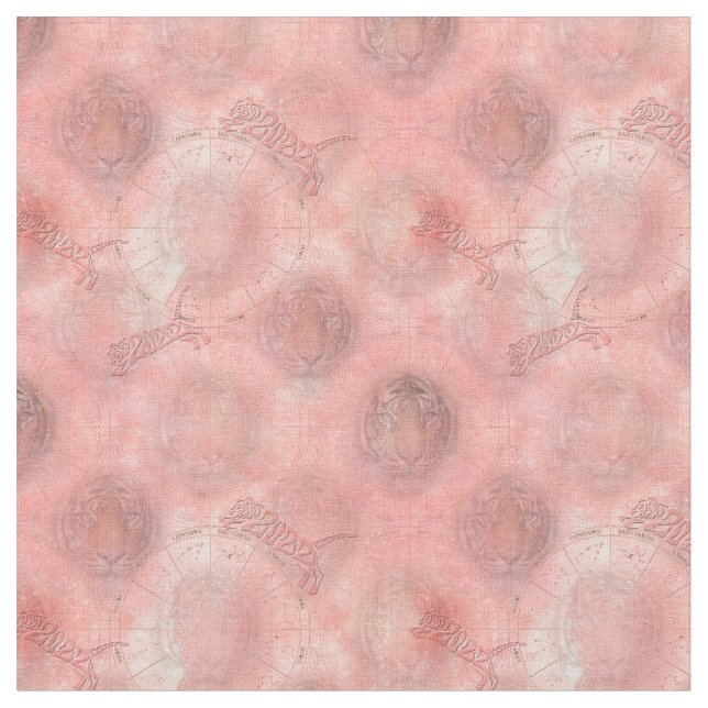 2022 the Year of the Tiger Fabric (Close Up)