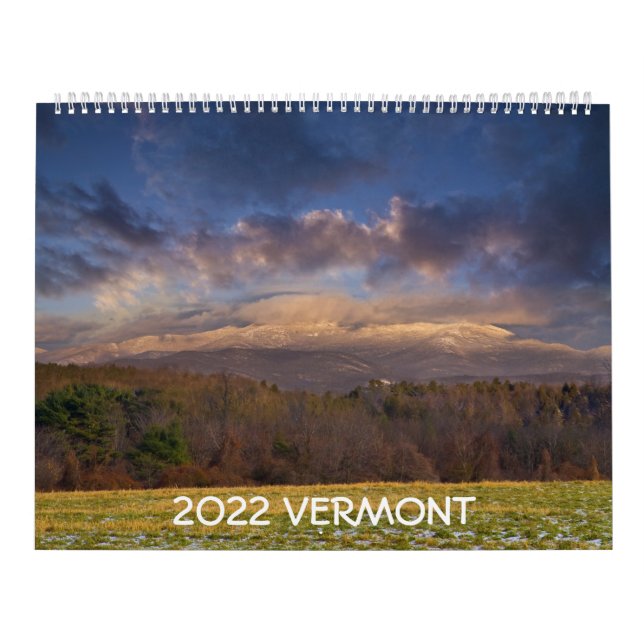2022 Vermont Calendar (Cover)