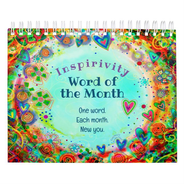 (2022 Version) Small Inspirivity ONE WORD Calendar (Cover)