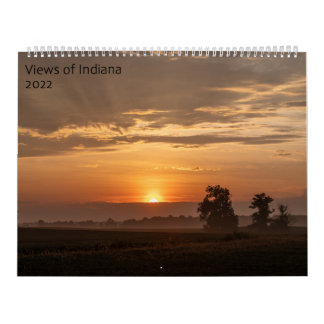 2022 Views of Indiana Calendar