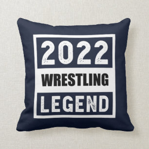 2022 Wrestling Legend Gift Throw Pillow