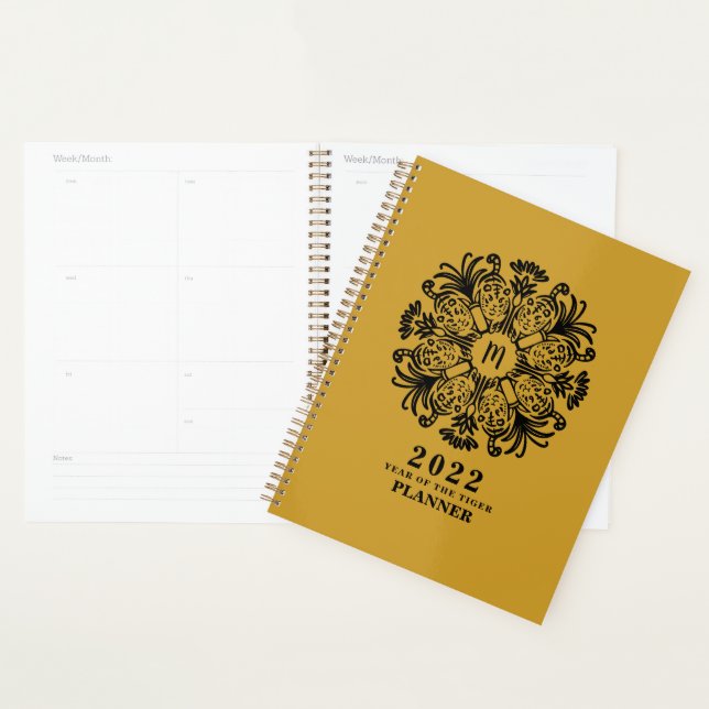 2022 Year of the Tiger Planner (Display)