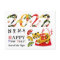 2022 Year of the Tiger Postcard