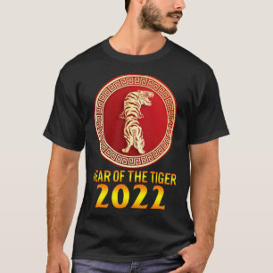 2022 Year Of Tiger Lunar Happy New Year Chinese Zo T-Shirt