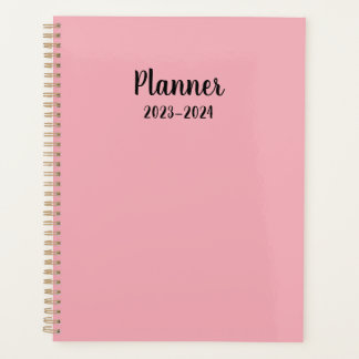 2023-2024  pink Monthly/Weekly Planner