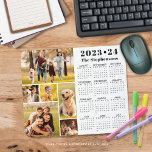 2023-24 School Calendar 6 Photos Personalized Mouse Pad<br><div class="desc">Create your own personalized, custom colour photo and calendar mouse pad featuring a 2023-24 school year-at-a-glance calendar and an easy-to-upload photo collage template featuring 6 pictures in various shapes and sizes, both horizontal and vertical to accommodate a wide variety of photo subjects. Personalize with a family name, individual name, monogram...</div>