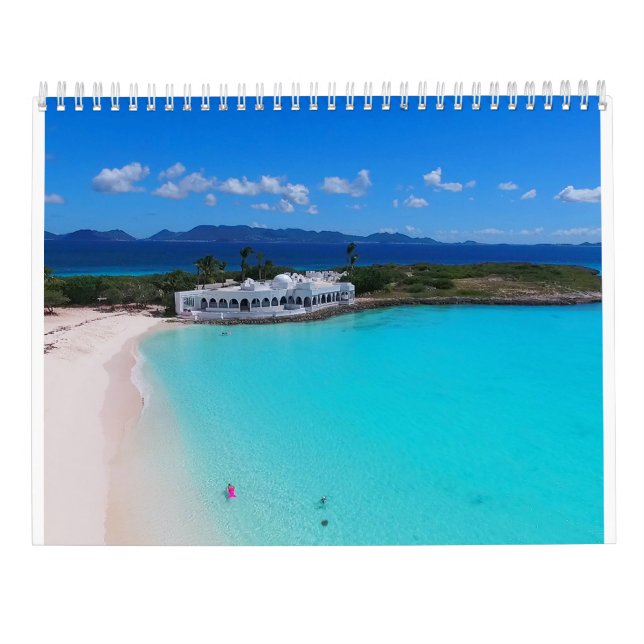 2023 Anguilla Beaches Calendar (Back)