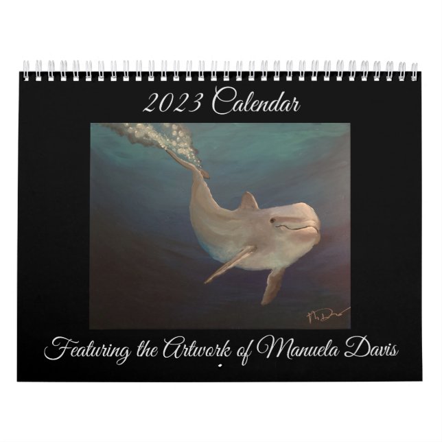 2023 Artwork of Manuela Davis Calendar (Cover)