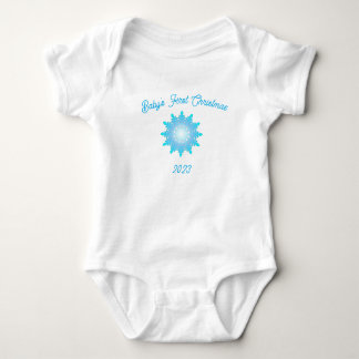 2023 Baby's First Christmas Baby Bodysuit