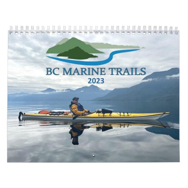 2023 BC Marine Trails Calendar (Cover)