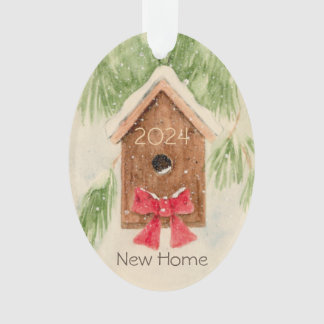 2023 Bird House Nouveau Ornement