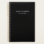 2023 Black and White Monthly/Weekly Planner<br><div class="desc">Get things done with our 2023 black and white planner. Weekly and monthly pages for business or personal planning,  making schedules and taking notes. Pages are blank so you can start anytime.</div>