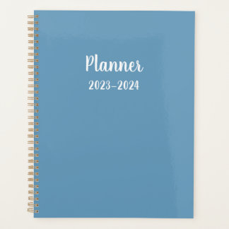 2023 blue Monthly/Weekly Planner