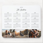 2023 Calendar EDITABLE COLOR Photo Mousepad<br><div class="desc">Personalized photo gift designed by Berry Berry Sweet. Visit our site at www.berryberrysweet.com for modern stationery and custom gifts.</div>