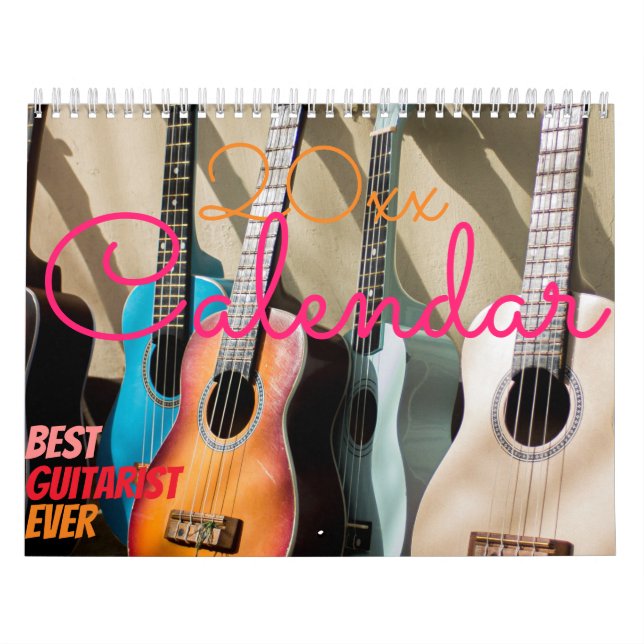 2023 Calendar For a guitarist (Cover)