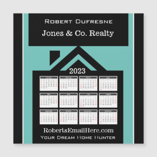 2023 Calendar House Personalized Magnet