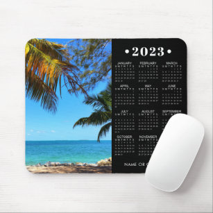 2023 Calendar Photo Custom Colour Personalized Mouse Pad