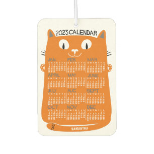 2023 Calendar (See Description for New Version) Air Freshener
