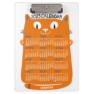 2023 Calendar (See Description for New Version) Clipboard