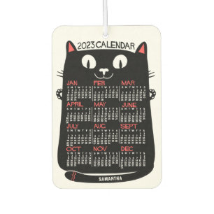 2023 Calendar (See Description for Newest Version) Air Freshener