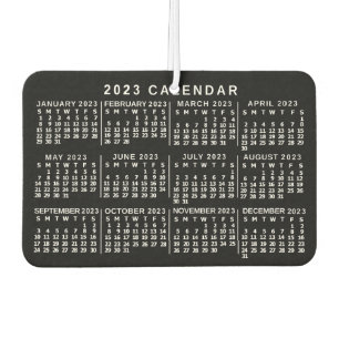 2023 Calendar (See Description for Newest Version) Air Freshener