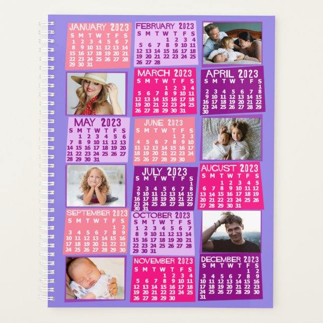 2023 Calendar (See Description for Newest Version) Planner (Front)