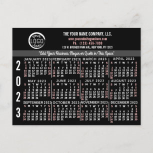 2023 Calendar (See Description for Newest Version) Postcard