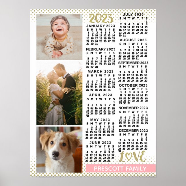 2023 Calendar (See Description for Newest Version) Poster (Front)
