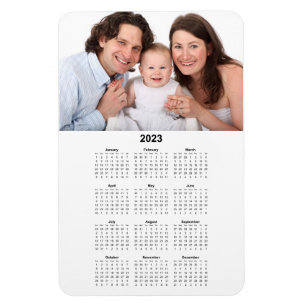 2023 Calendar with Custom Photo Magnet