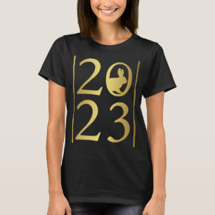 2023 Chinese New Year Outfit Red Year of the Rabbi T-Shirt