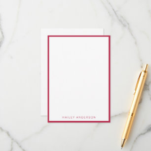 2023 Colour of the Year: Viva Magenta  Personalize Enclosure Card