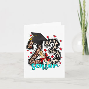 2023 Cowhide Cl Of 2023 Graduation Gifts  Card