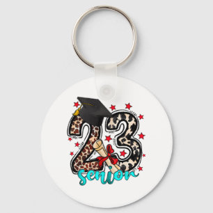 2023 Cowhide Cl Of 2023 Graduation Gifts Keychain