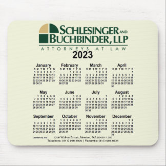 2023 Custom Calendar by Janz Mouse Pad