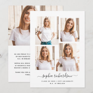 2023 Graduate   Modern Multi Photo Collage Layout