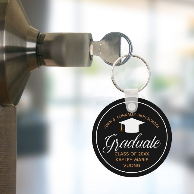 2023 Graduate Personalized High School Class Name Keychain (Creator Uploaded)
