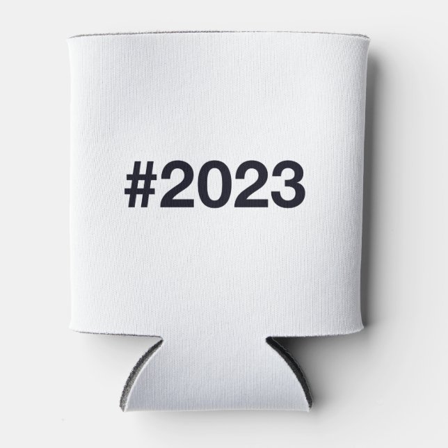 2023 Hashtag Can Cooler (Front)