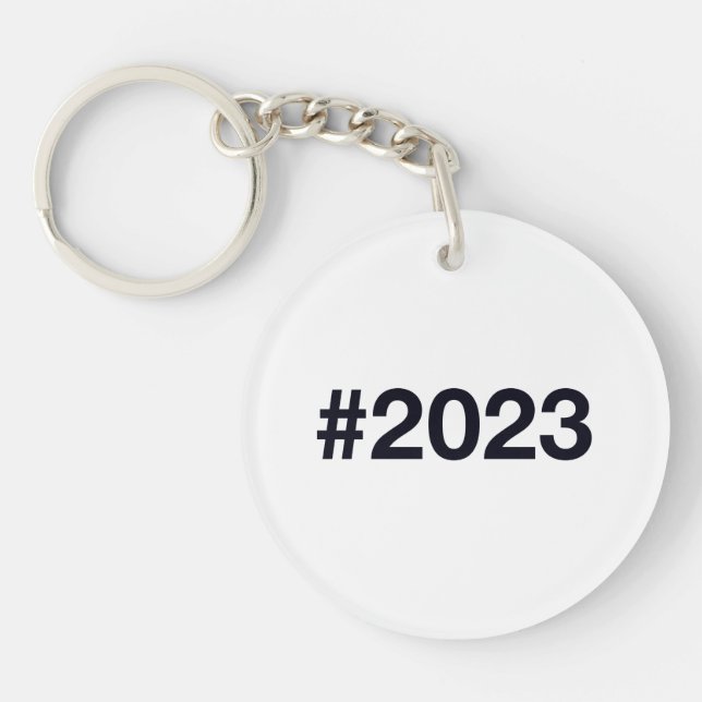 2023 Hashtag Keychain (Front)
