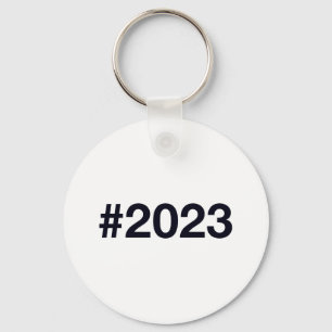 2023 Hashtag Keychain