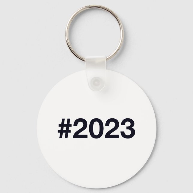 2023 Hashtag Keychain (Front)
