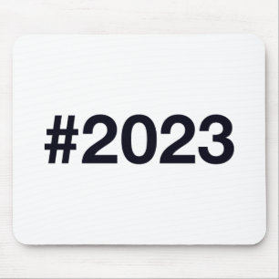 2023 Hashtag Mouse Pad