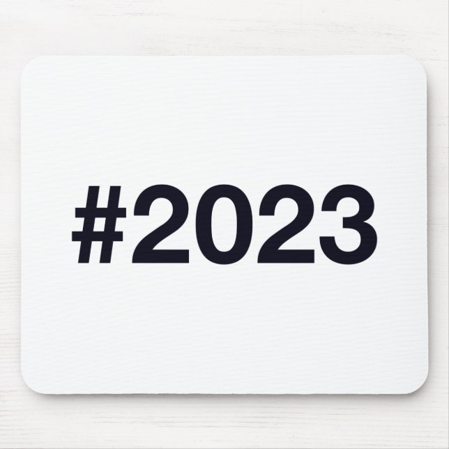 2023 Hashtag Mouse Pad (Front)