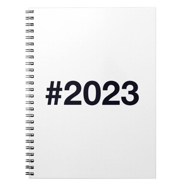 2023 Hashtag Notebook (Front)