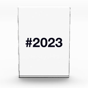2023 Hashtag Photo Block