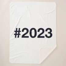 2023 Hashtag Sherpa Blanket