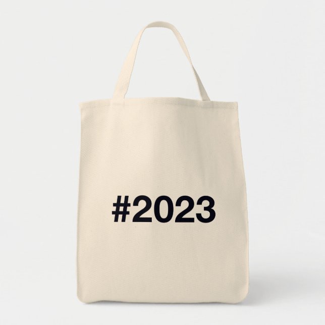 2023 Hashtag Tote Bag (Front)