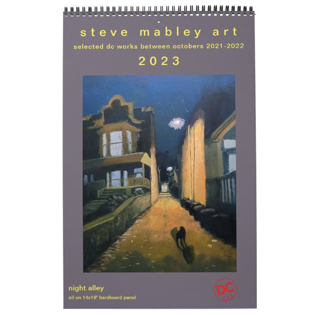 2023 Hometown DC Original Art Calendar (Cover)