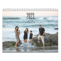 2023 Minimalist Modern Family Custom Photo 