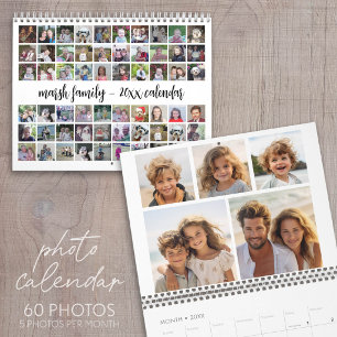 2023 Modern Family 60 Photo - 5 Per Month Custom Calendar