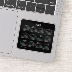 2023 Neon 52 Week ISO Calendar by Janz